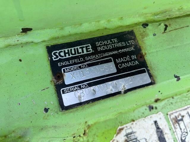 Schulte XH-1500 Desmenuzadoras, cortadoras y desenrolladoras de pacas