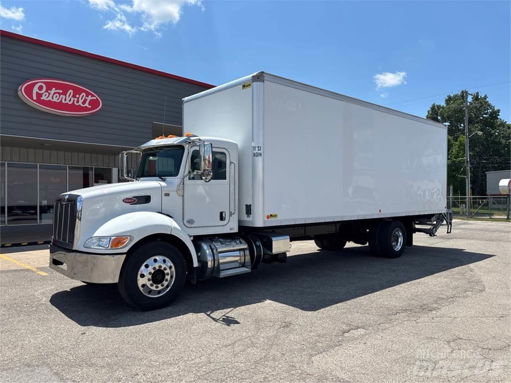 Peterbilt 337 Camiones caja cerrada