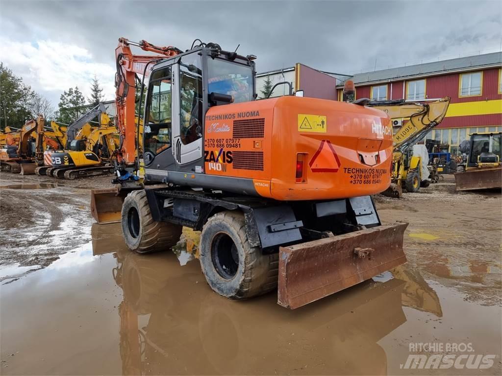 Hitachi ZX140W-3 Excavadoras de ruedas