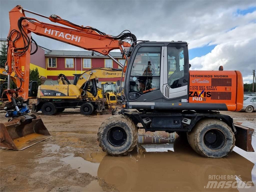 Hitachi ZX140W-3 Excavadoras de ruedas