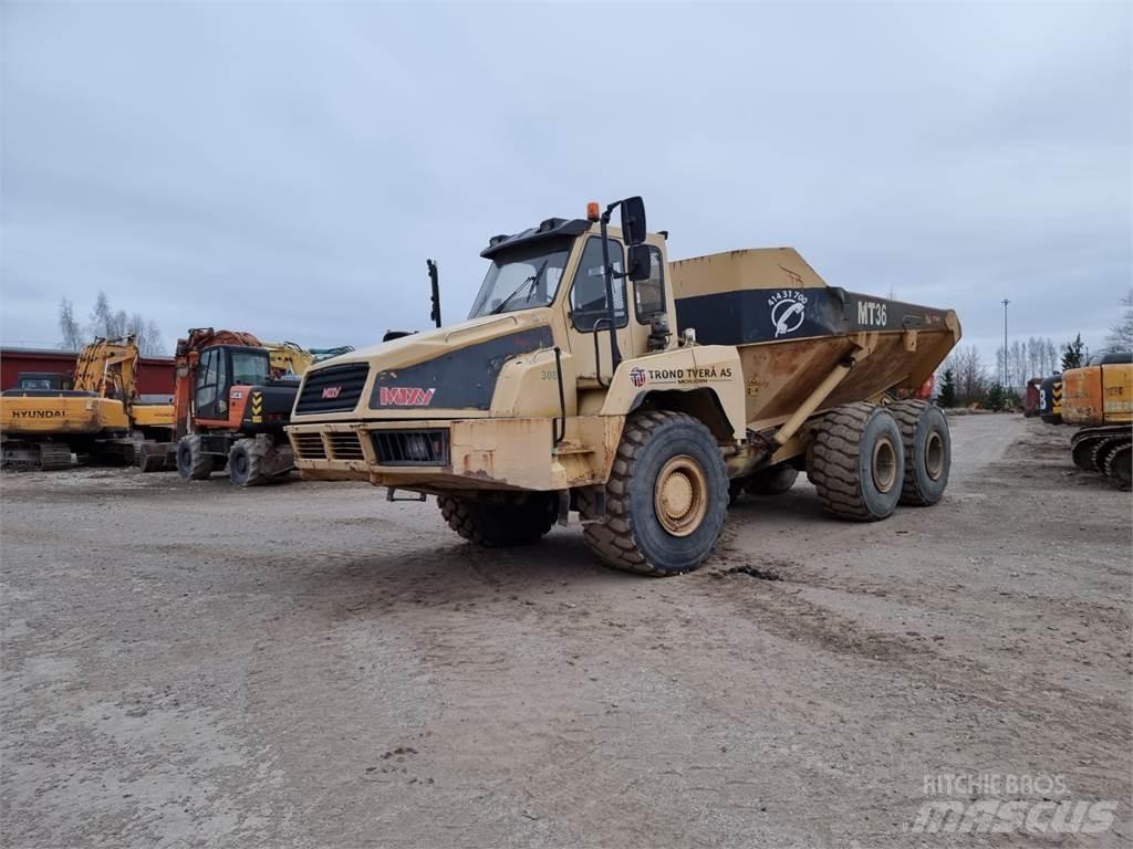 Moxy MT36 series II Dúmpers articulados