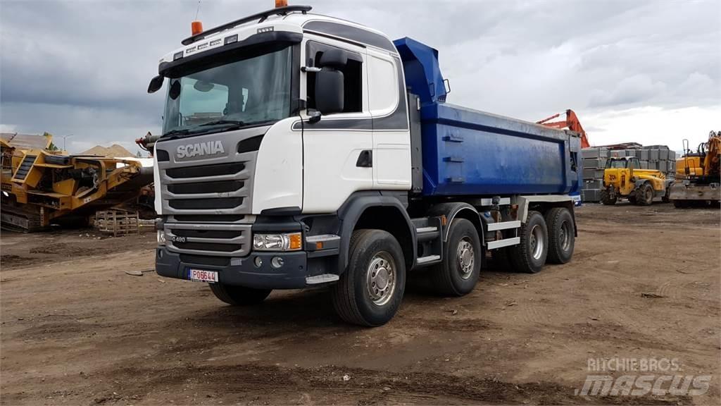 Scania G 490 Camiones portacubetas
