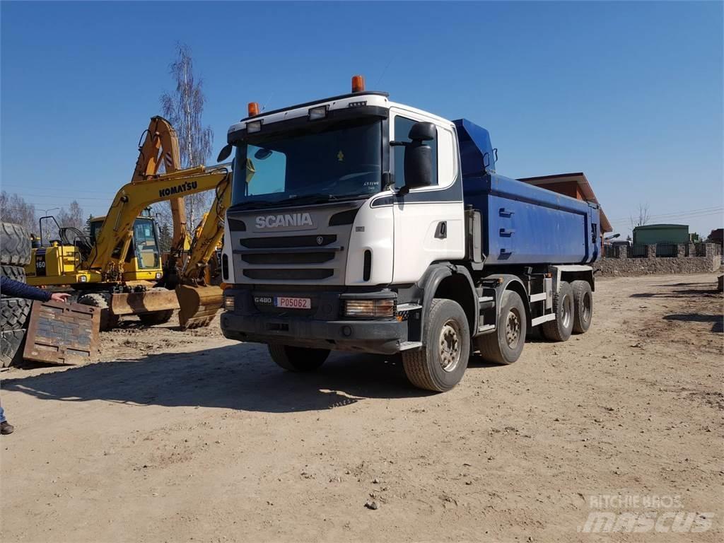 Scania G480 8x4 Camiones portacubetas