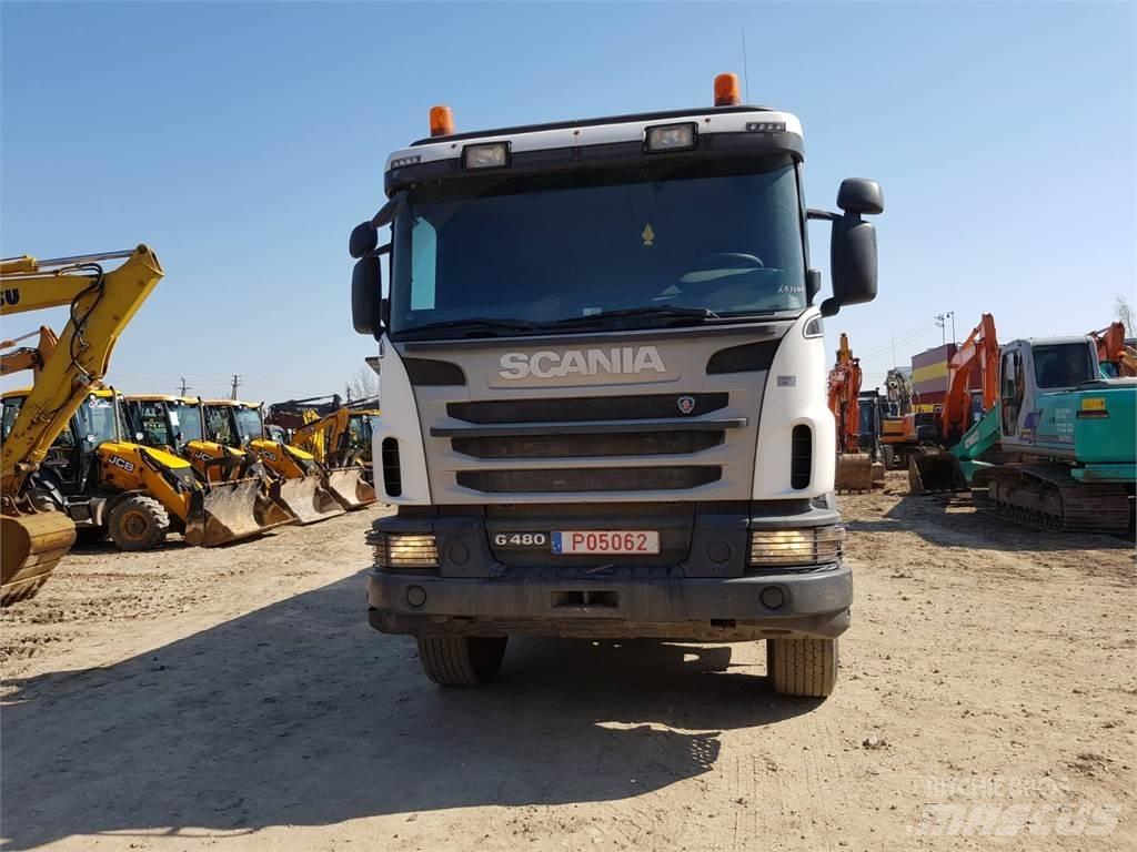 Scania G480 8x4 Camiones portacubetas