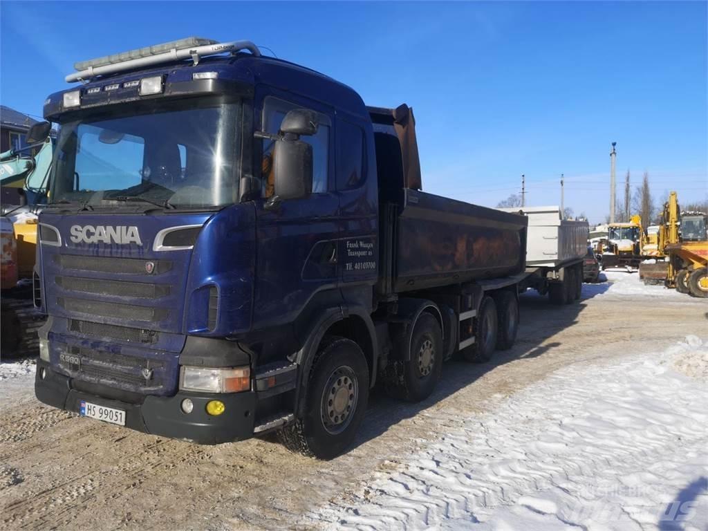 Scania R560 8x4 Camiones portacubetas