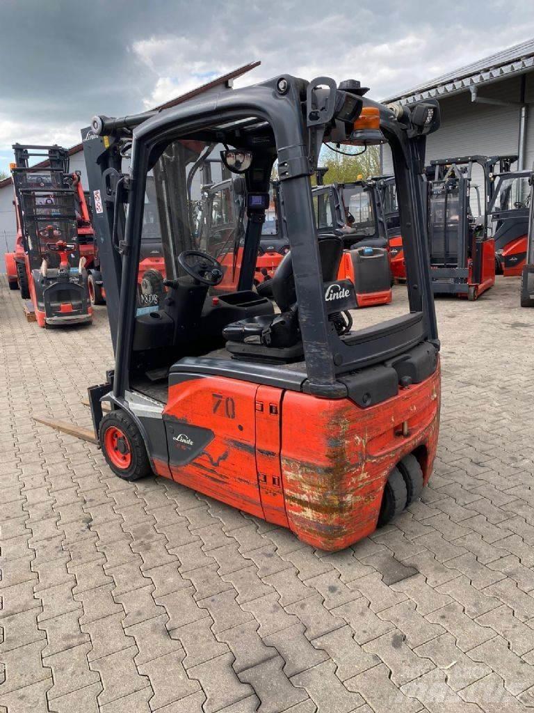 Linde E 16-02 Carretillas de horquilla eléctrica