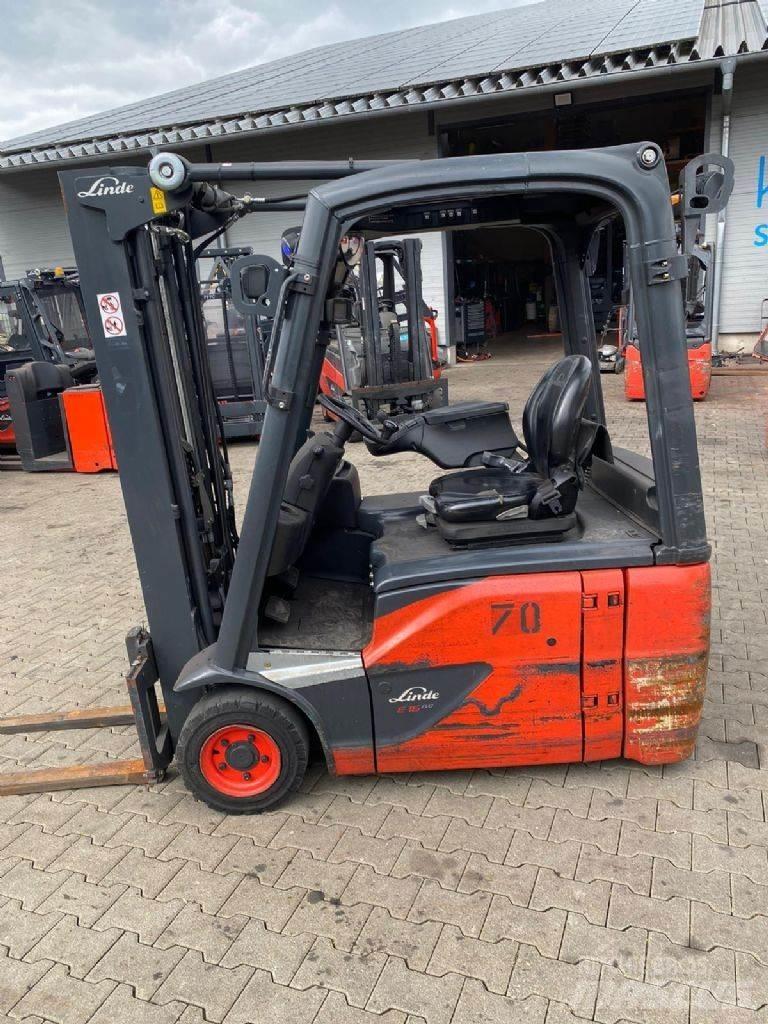 Linde E 16-02 Carretillas de horquilla eléctrica