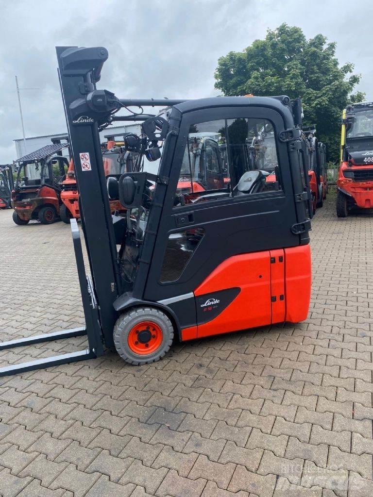 Linde E 16-02 Carretillas de horquilla eléctrica