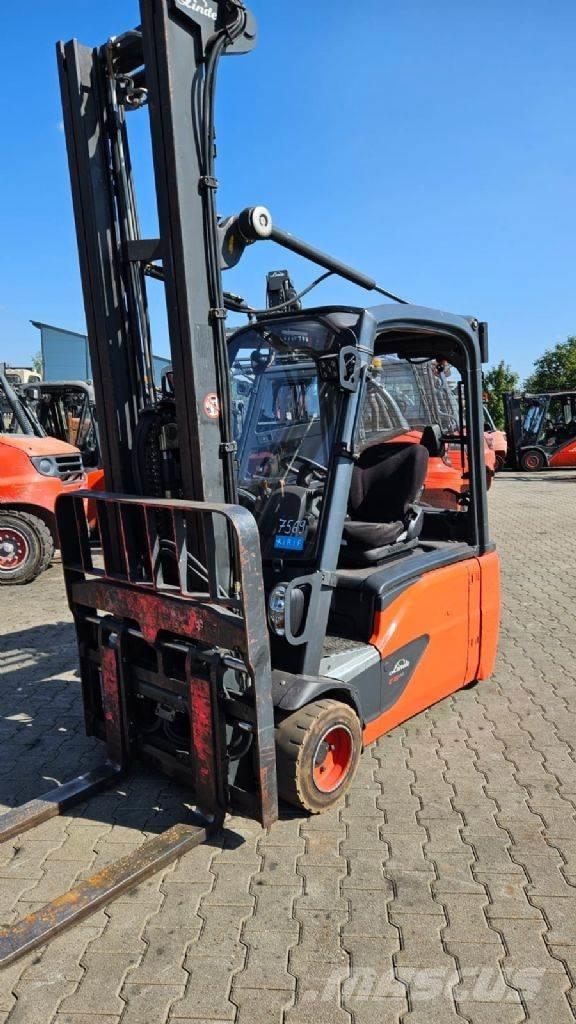 Linde E 18 L-02 Carretillas de horquilla eléctrica