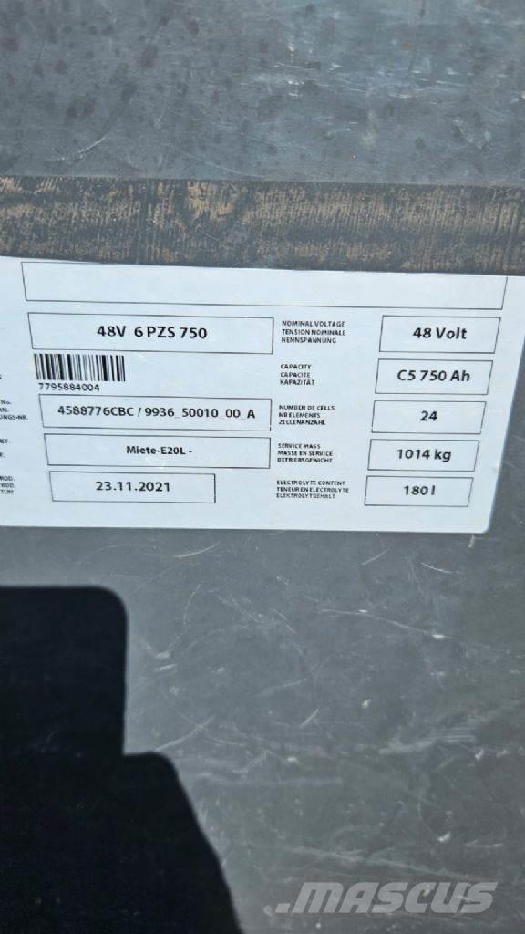 Linde E 18 L-02 Carretillas de horquilla eléctrica