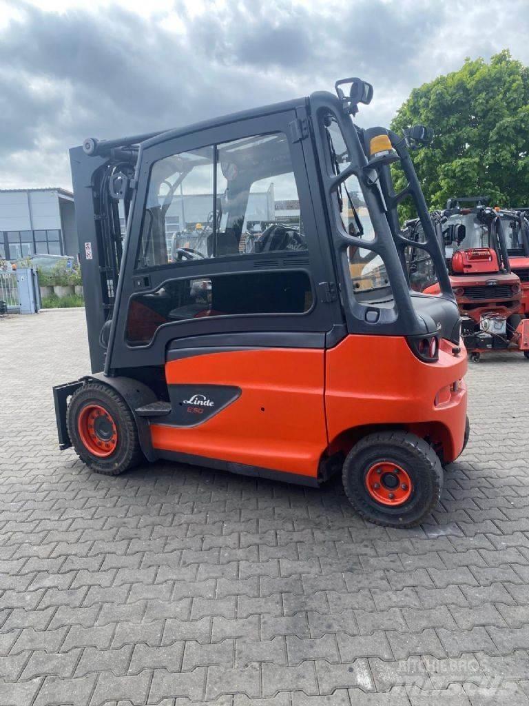 Linde E 50 HL-01 Carretillas de horquilla eléctrica