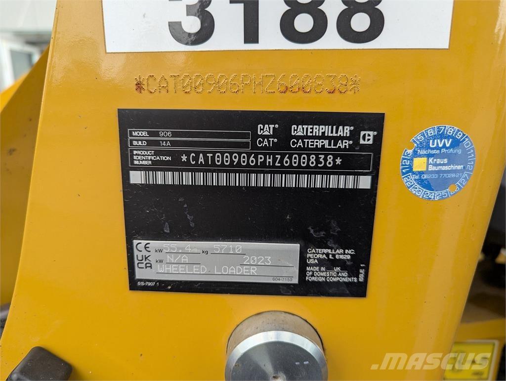 CAT 906 Cargadoras sobre ruedas