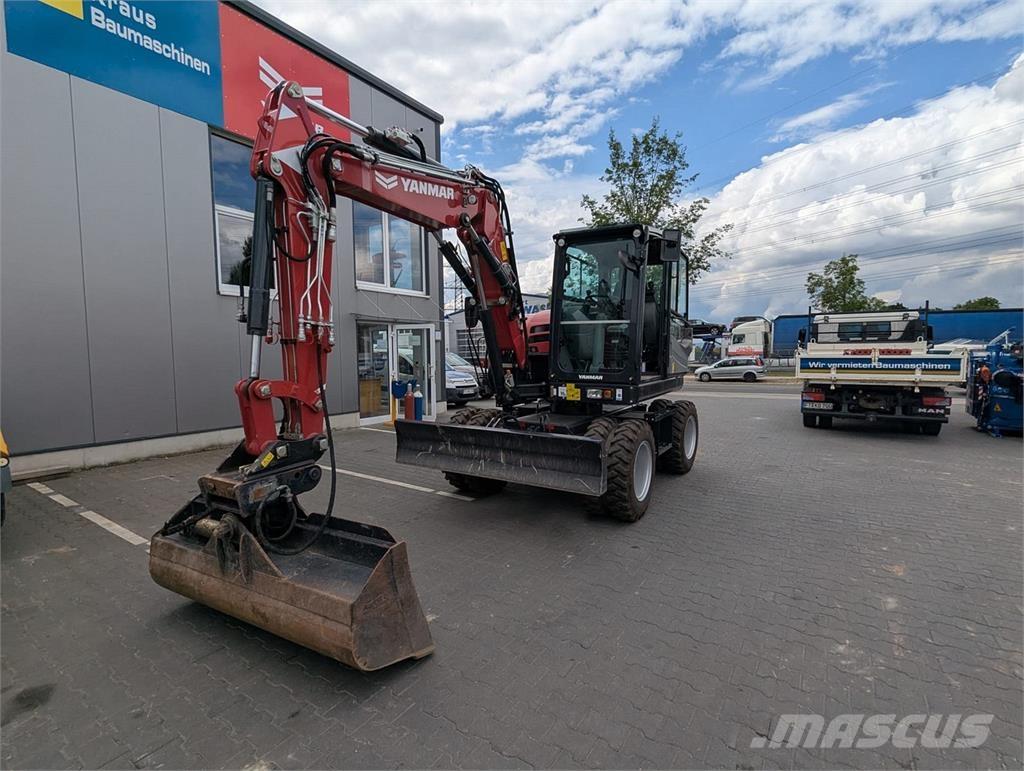 Yanmar B 75 W Excavadoras de ruedas