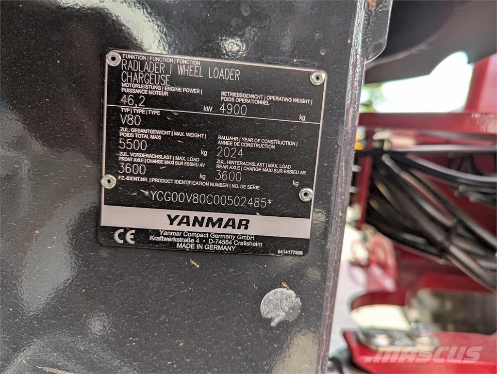 Yanmar V 80 Mini excavadoras < 7t