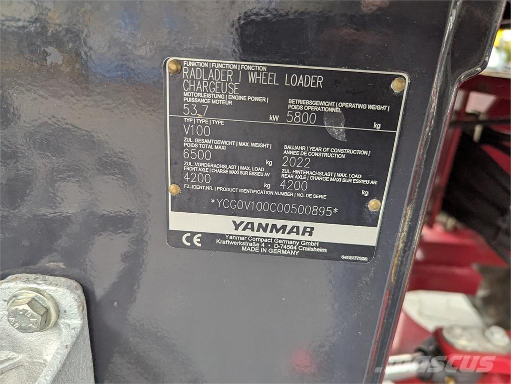 Yanmar V100 Cargadoras sobre ruedas