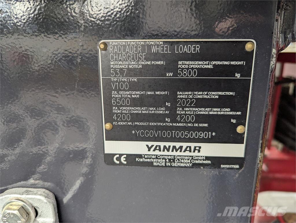Yanmar V100 Cargadoras sobre ruedas