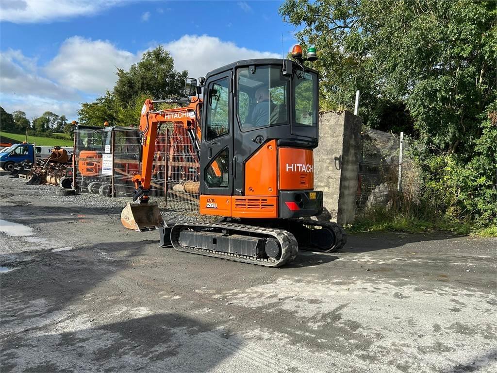 Hitachi 2019 ZX26U-6 Excavadoras de cadenas