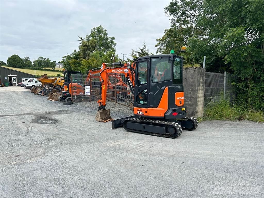 Hitachi Zx33U-5 Excavadoras de cadenas