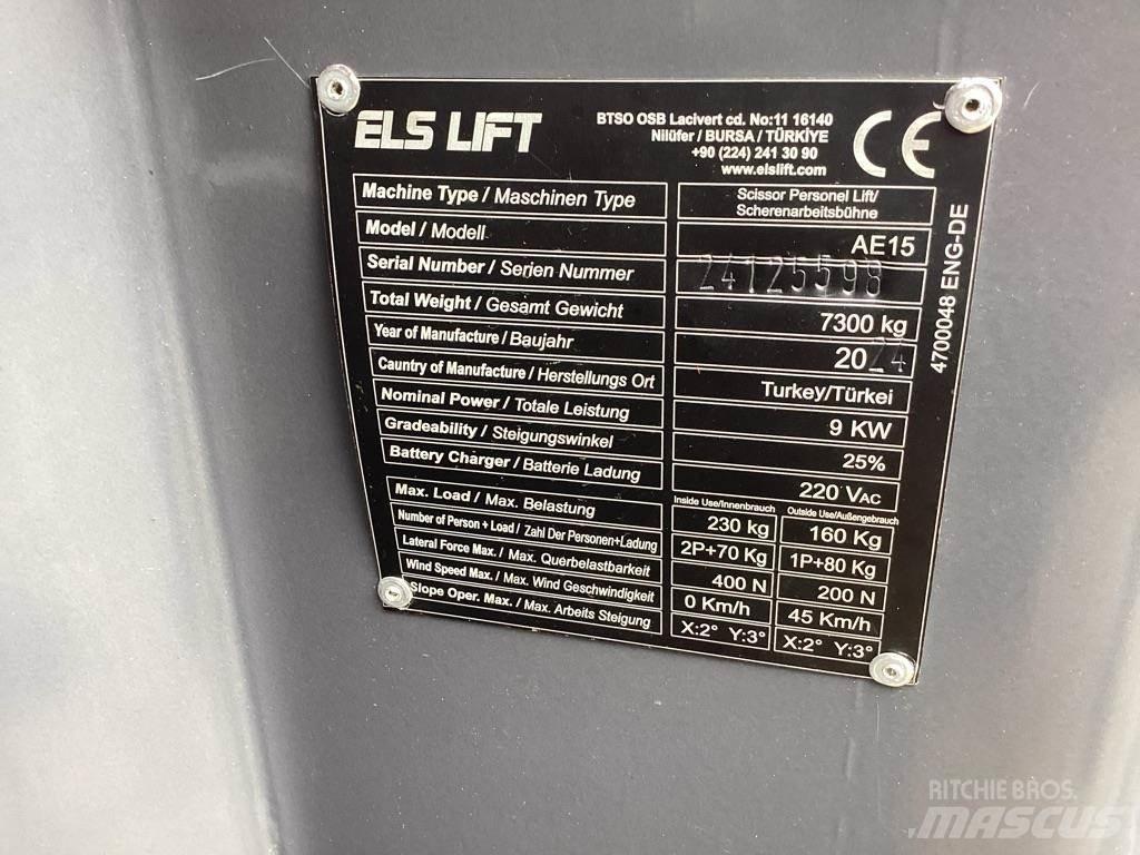 ELS LIFT AE15 Plataforma de trabajo articulada