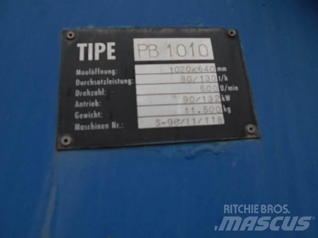 Bagi PB 1010 Trituradoras móviles