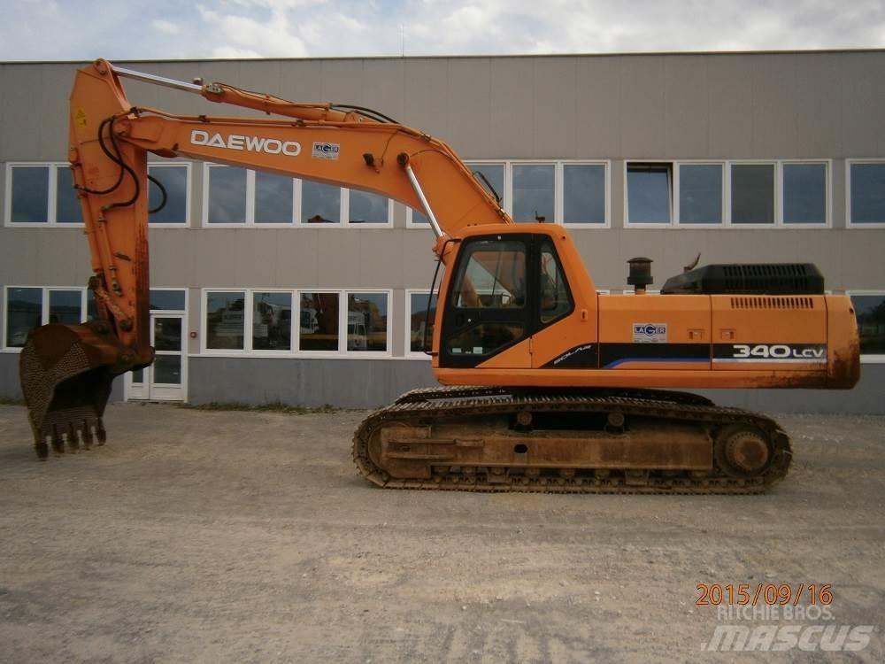 Daewoo SOLAR 340LCV Excavadoras de cadenas