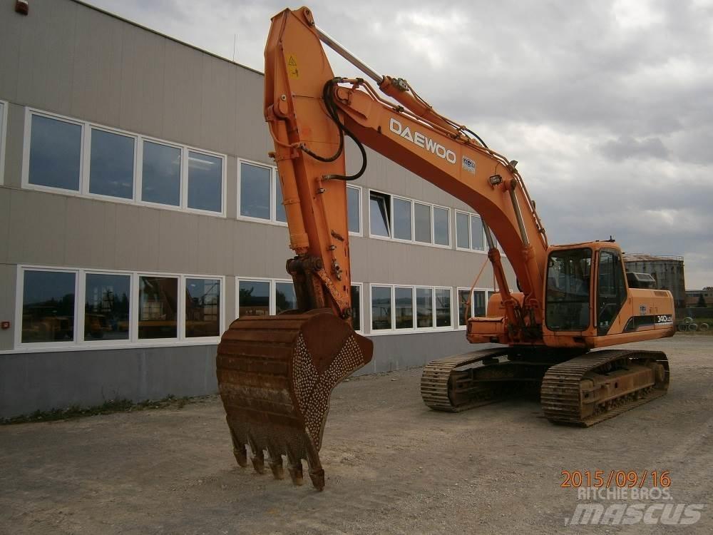 Daewoo SOLAR 340LCV Excavadoras de cadenas