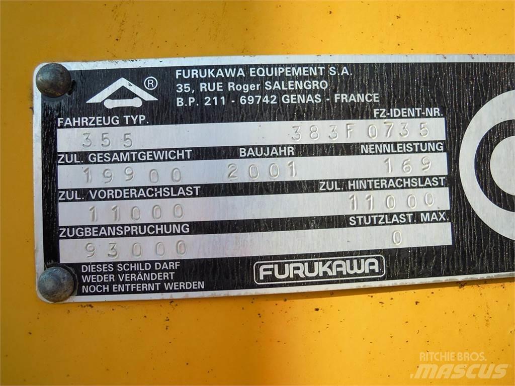 Furukawa 355-II Cargadoras sobre ruedas
