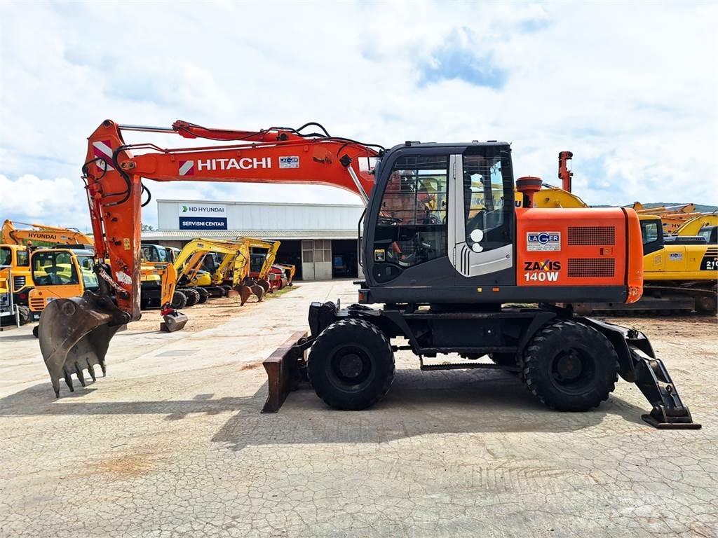Hitachi ZX140W-3 Excavadoras de ruedas