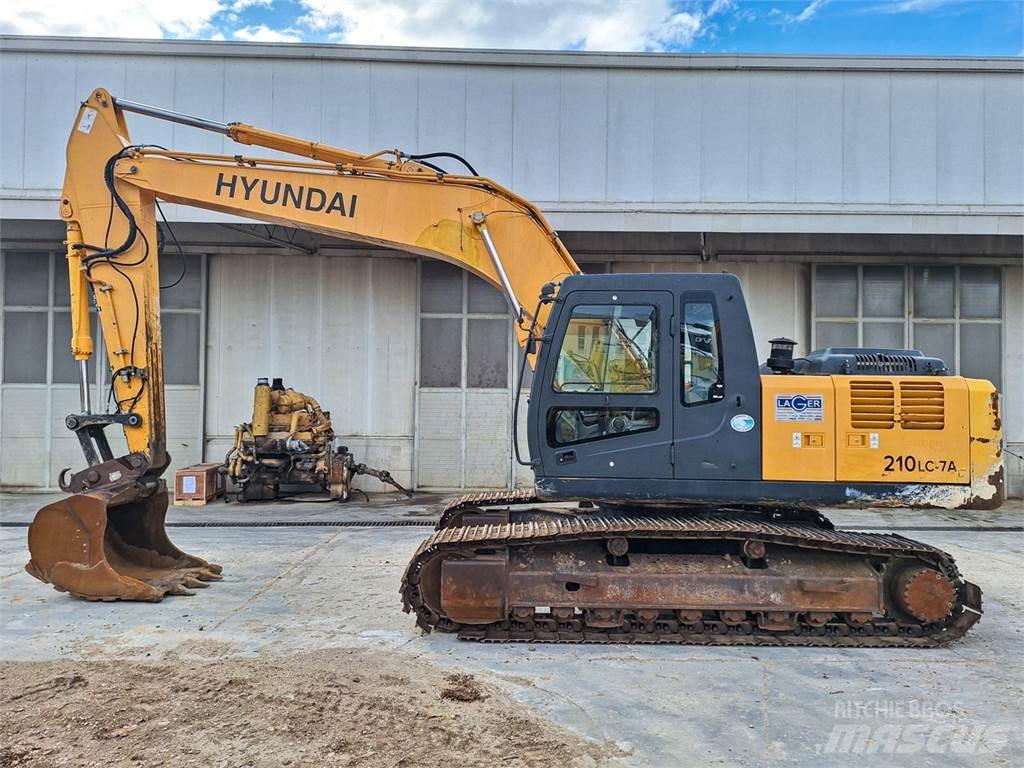Hyundai 210LC-7A Excavadoras de cadenas