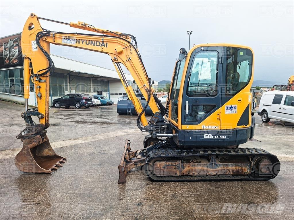 Hyundai 60CR-9A Mini excavadoras < 7t