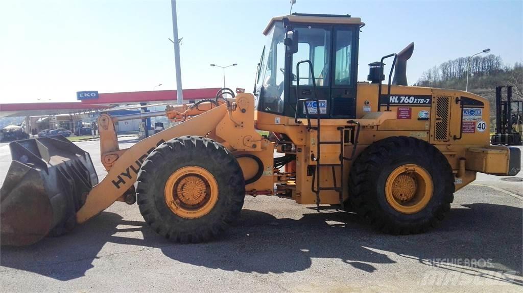 Hyundai HL760XTD-7 Cargadoras sobre ruedas