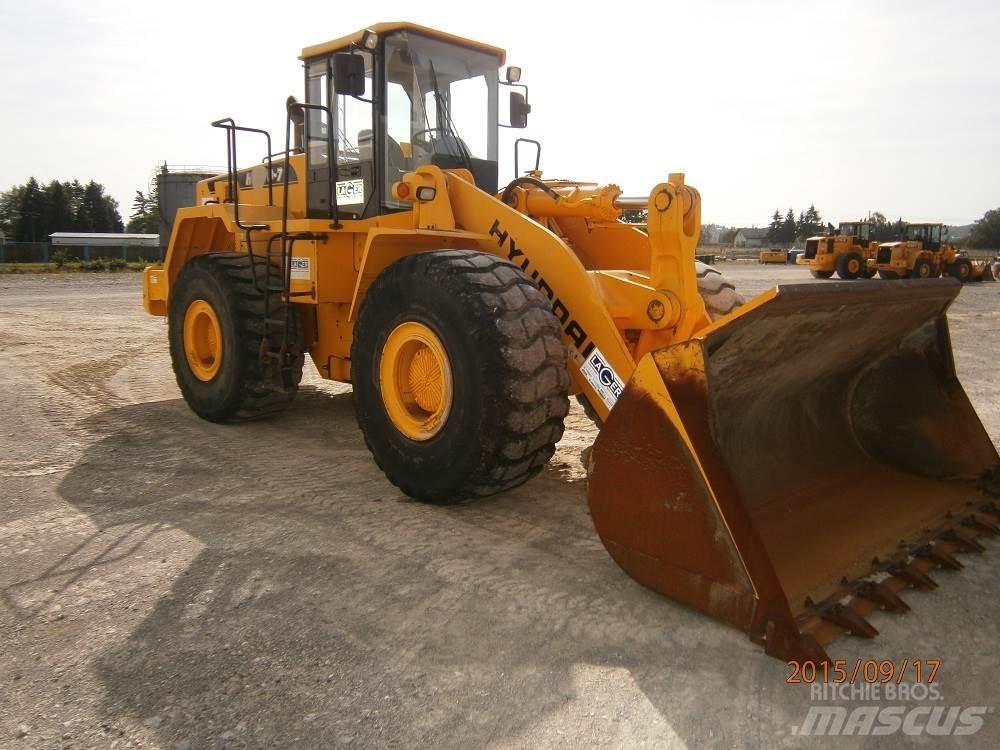 Hyundai HL770-7 Cargadoras sobre ruedas