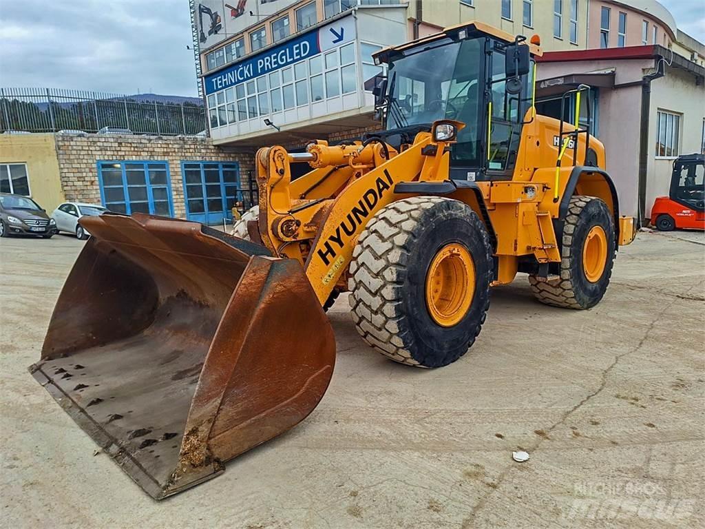 Hyundai HL960 Cargadoras sobre ruedas