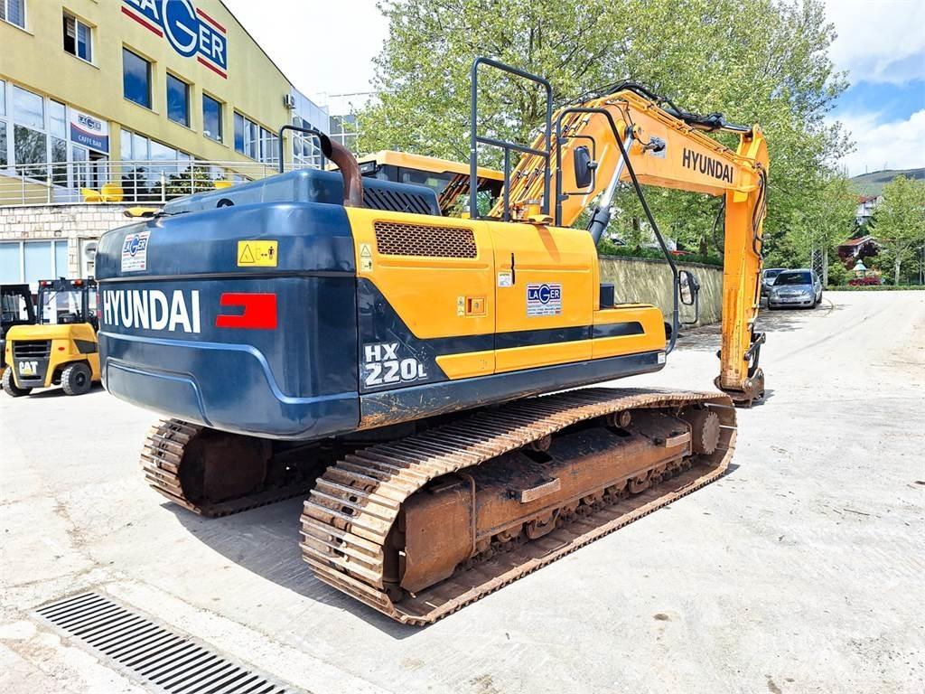 Hyundai HX220L Excavadoras de cadenas