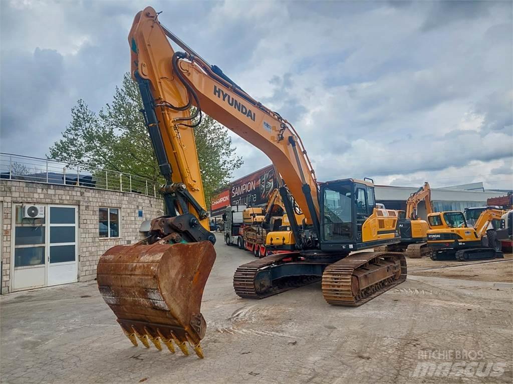 Hyundai HX330L Excavadoras de cadenas
