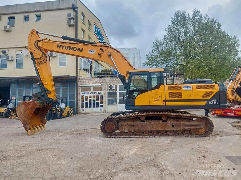 Hyundai HX330L Excavadoras de cadenas