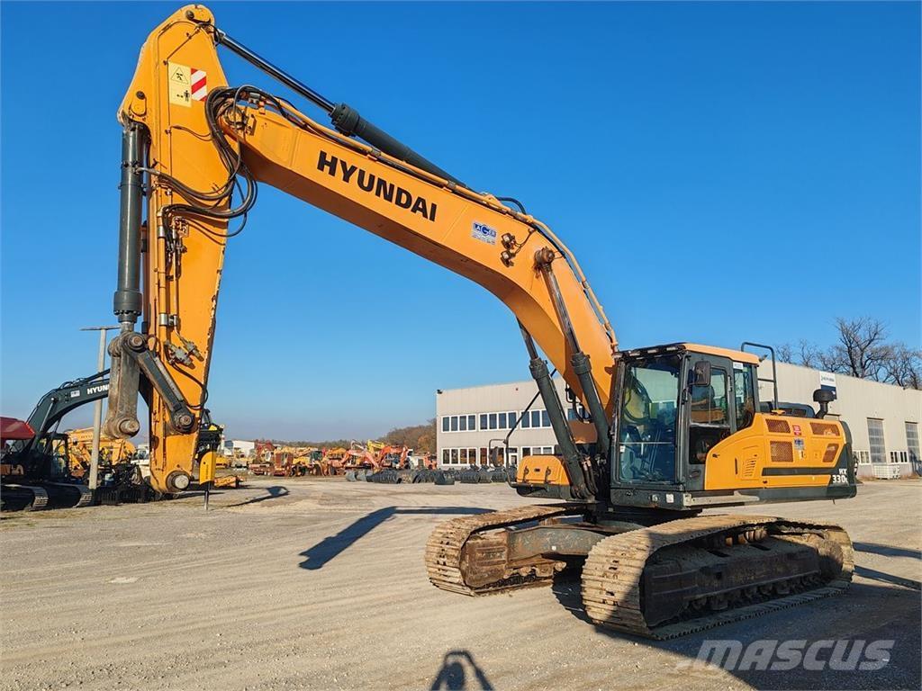 Hyundai HX330L Excavadoras de cadenas