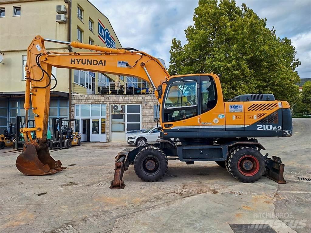 Hyundai R210W-9 Excavadoras de ruedas