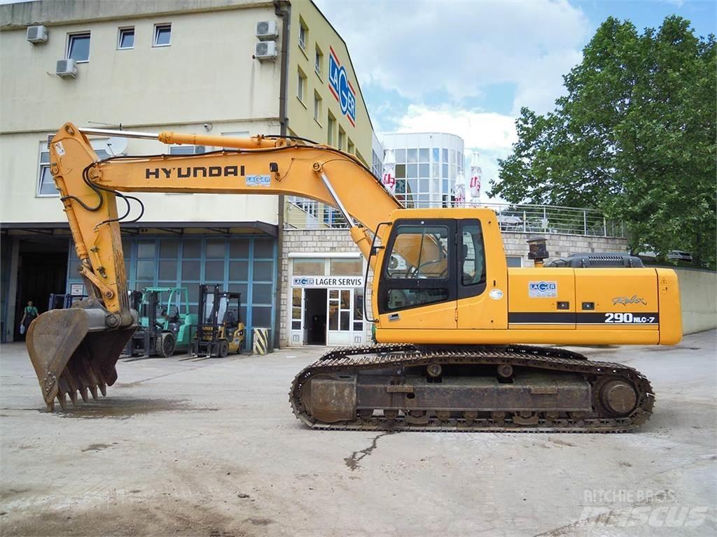 Hyundai R290NLC-7 Excavadoras de cadenas