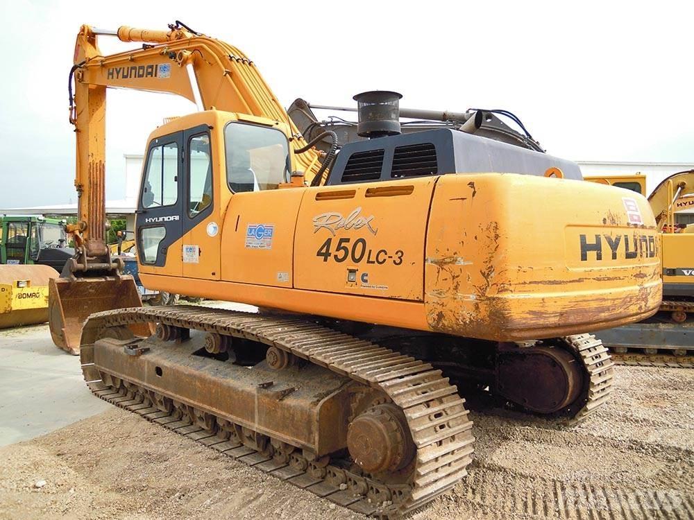 Hyundai R450LC-3 Excavadoras de cadenas