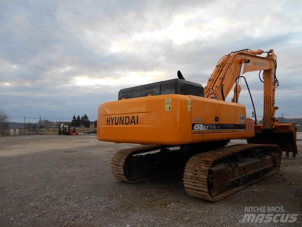 Hyundai R450LC-7 Excavadoras de cadenas