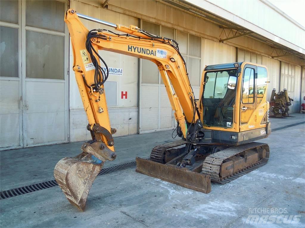 Hyundai R55-9 Mini excavadoras < 7t