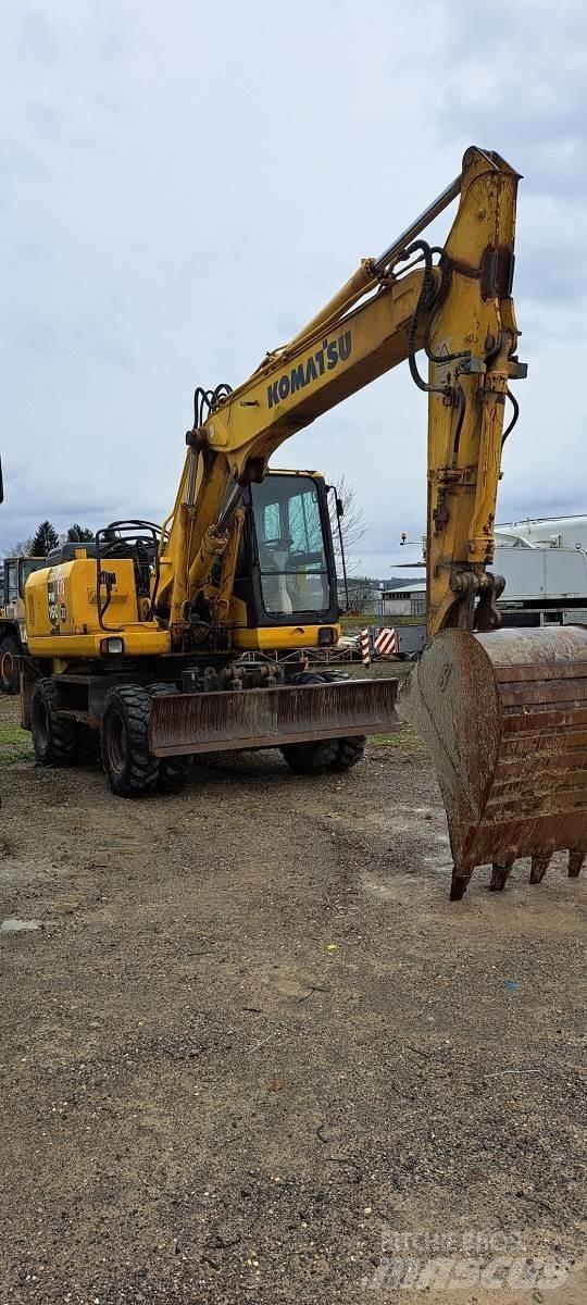 Komatsu PW160-7EO Excavadoras de ruedas