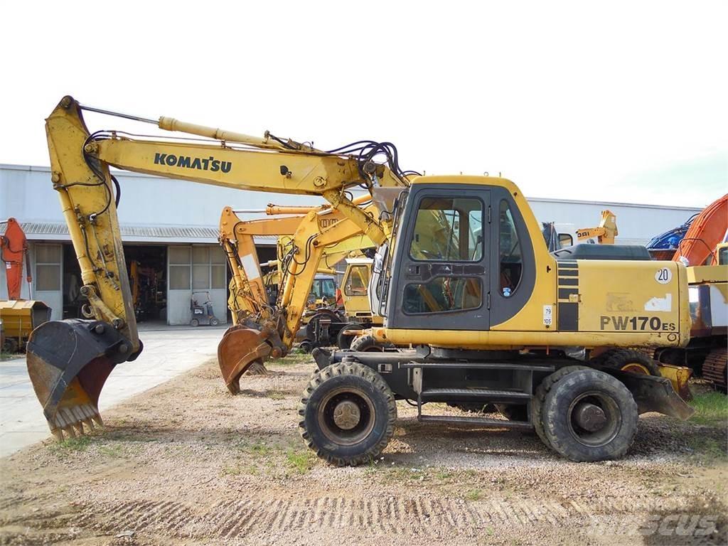 Komatsu PW170ES-6K Excavadoras de ruedas