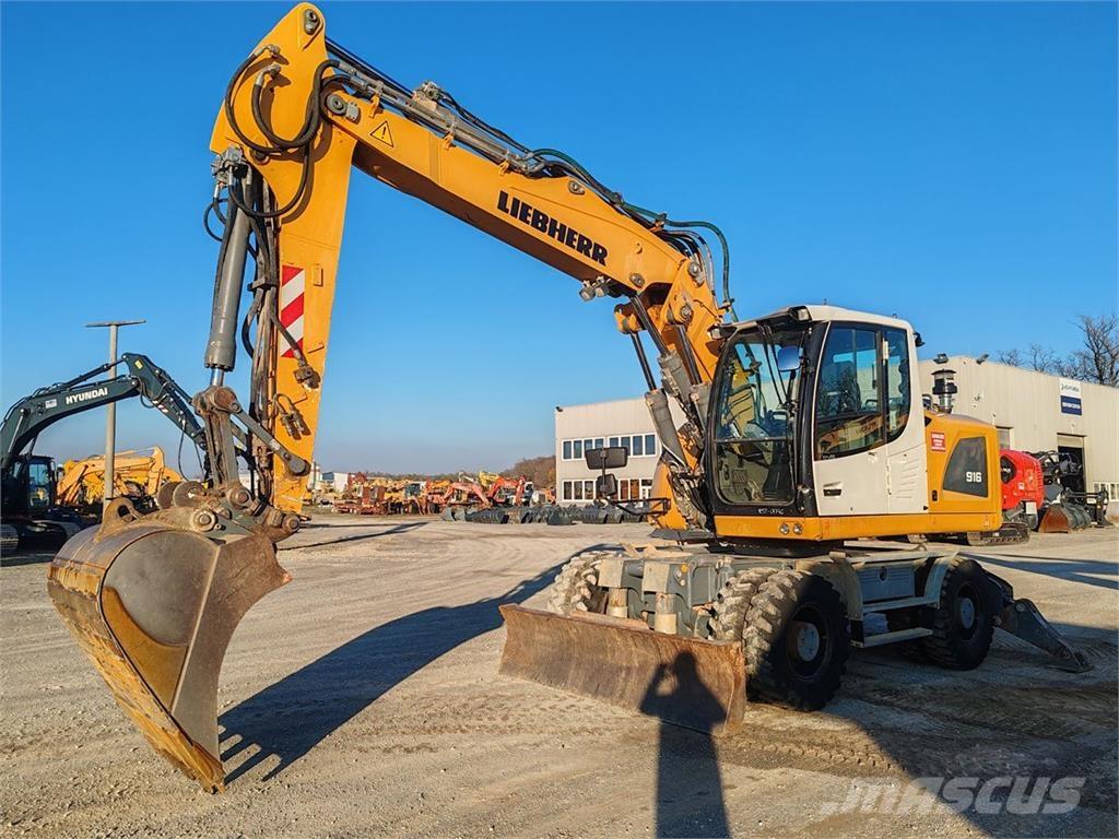 Liebherr A916 Excavadoras de ruedas