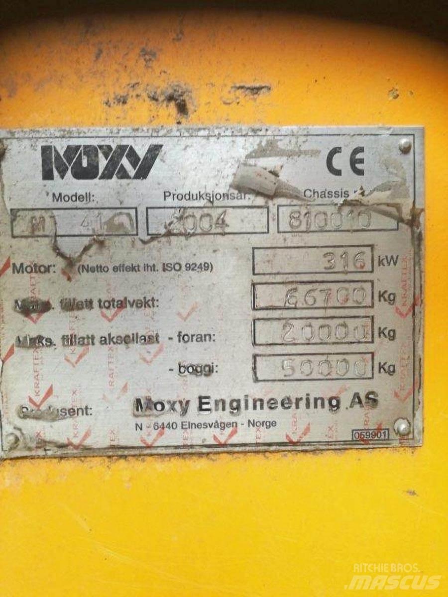 Moxy MT 41 Dúmpers articulados