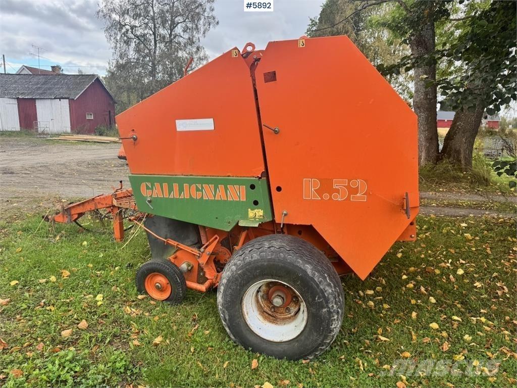  Callignani R52 Otros equipos para cosecha