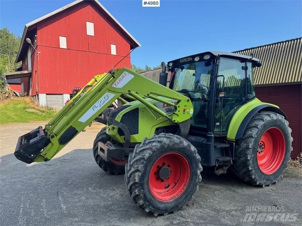 CLAAS Arion 430 Tractores