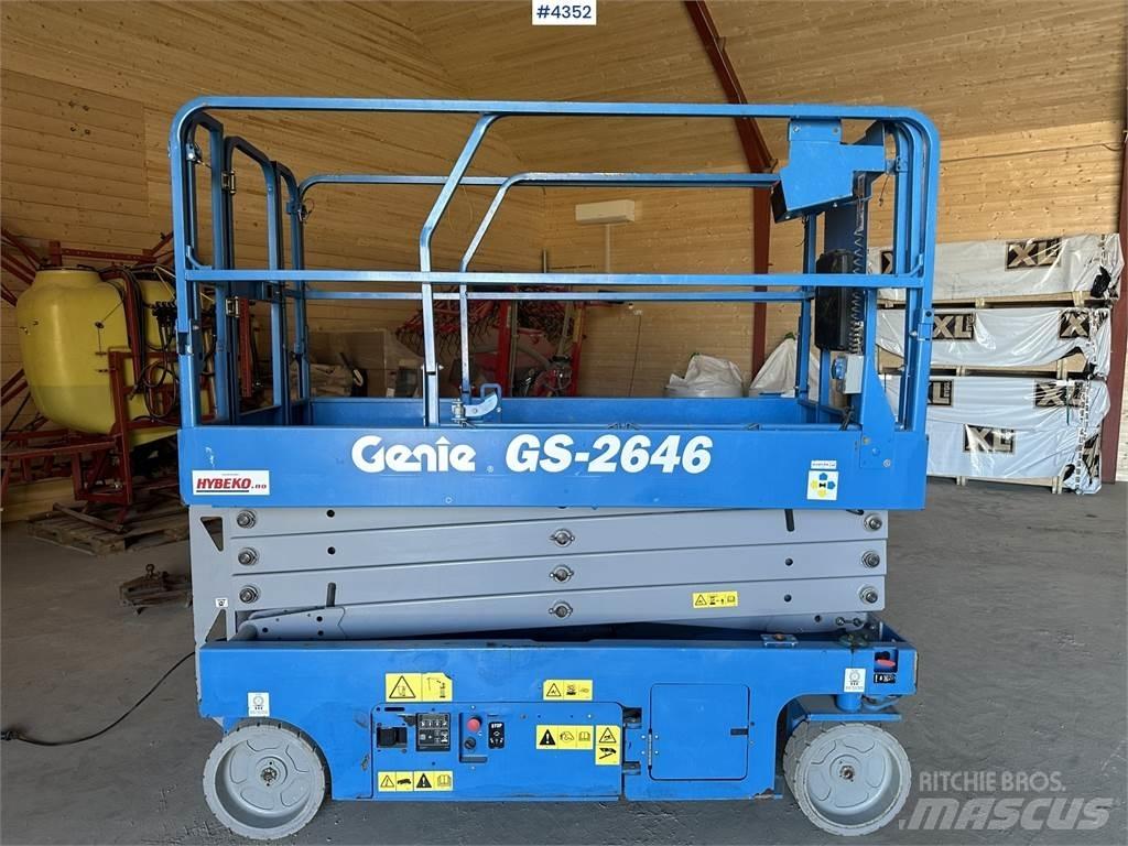 Genie GS-2646 Otras plataformas elevadoras