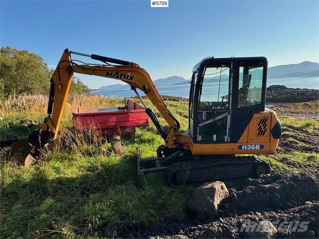 Hanix H36B Excavadoras de cadenas